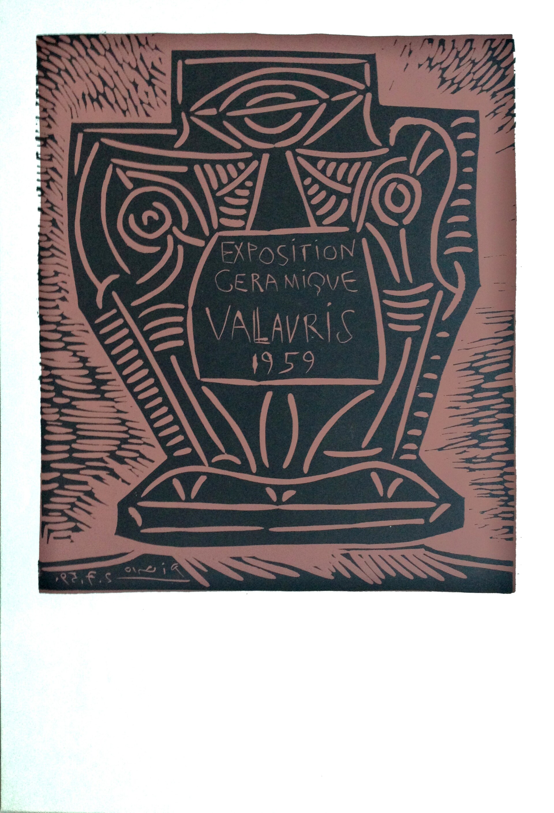 Keramik – Ausstellung Vallauris 1959 CZW dtv 153