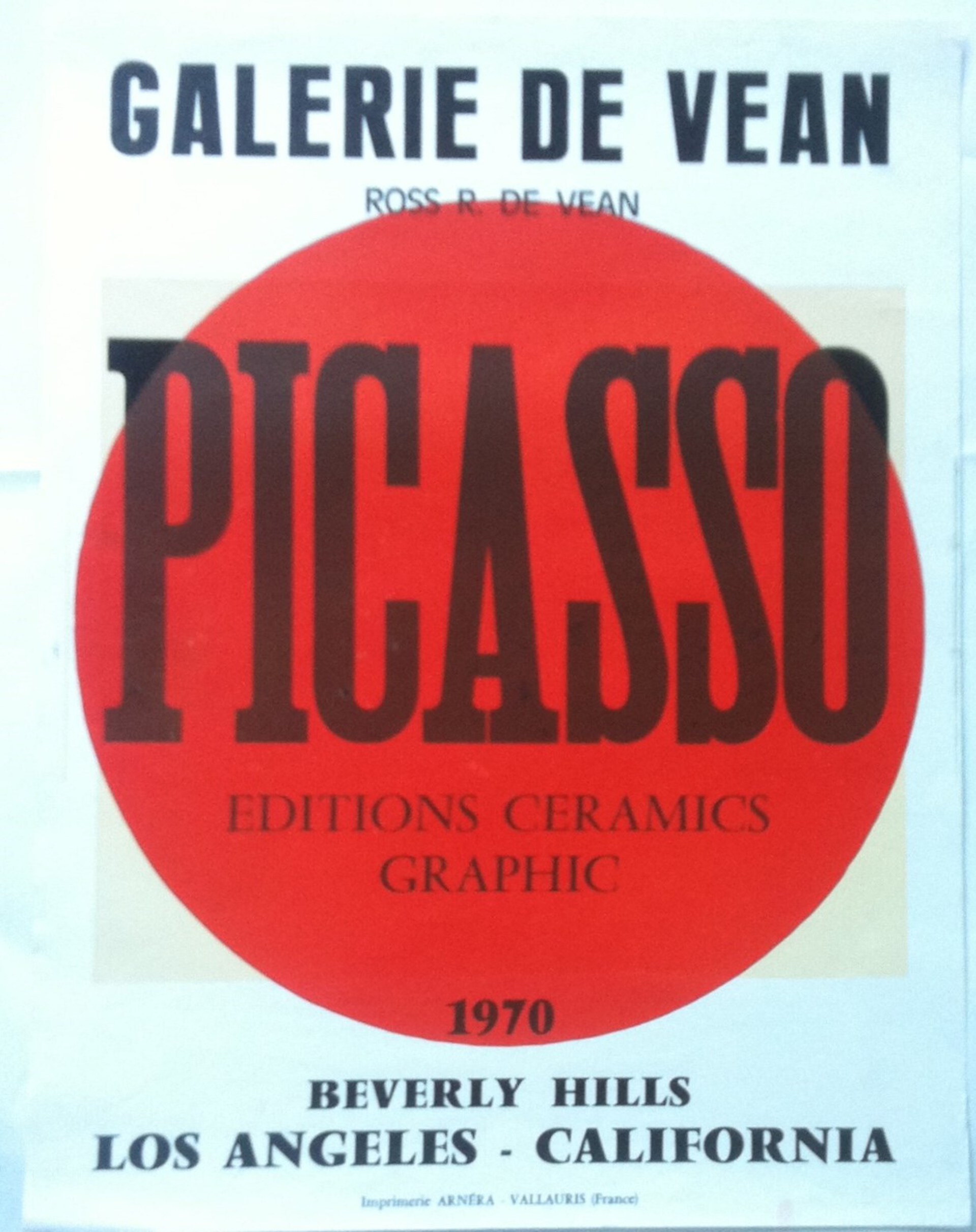 Picasso Editions Ceramics Graphic