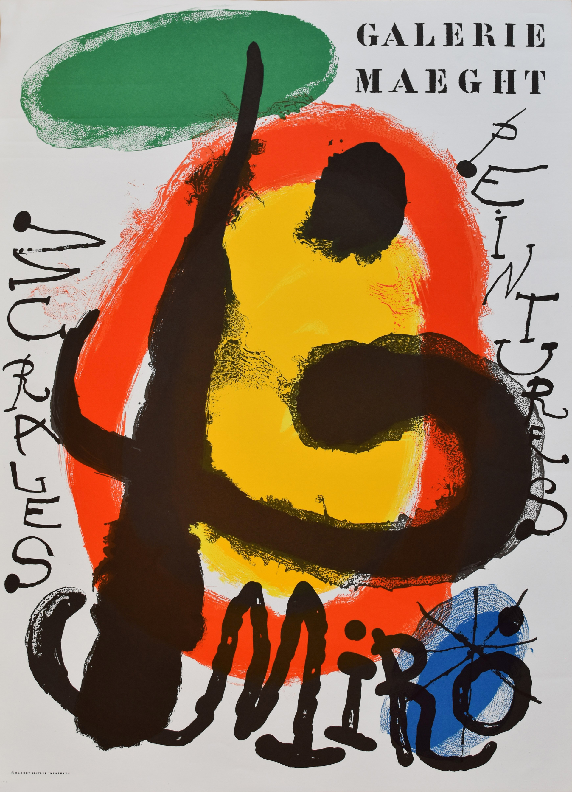 Picazo 13 AUSSTELLUNG »PEINTURES MURALES«.1961. 
