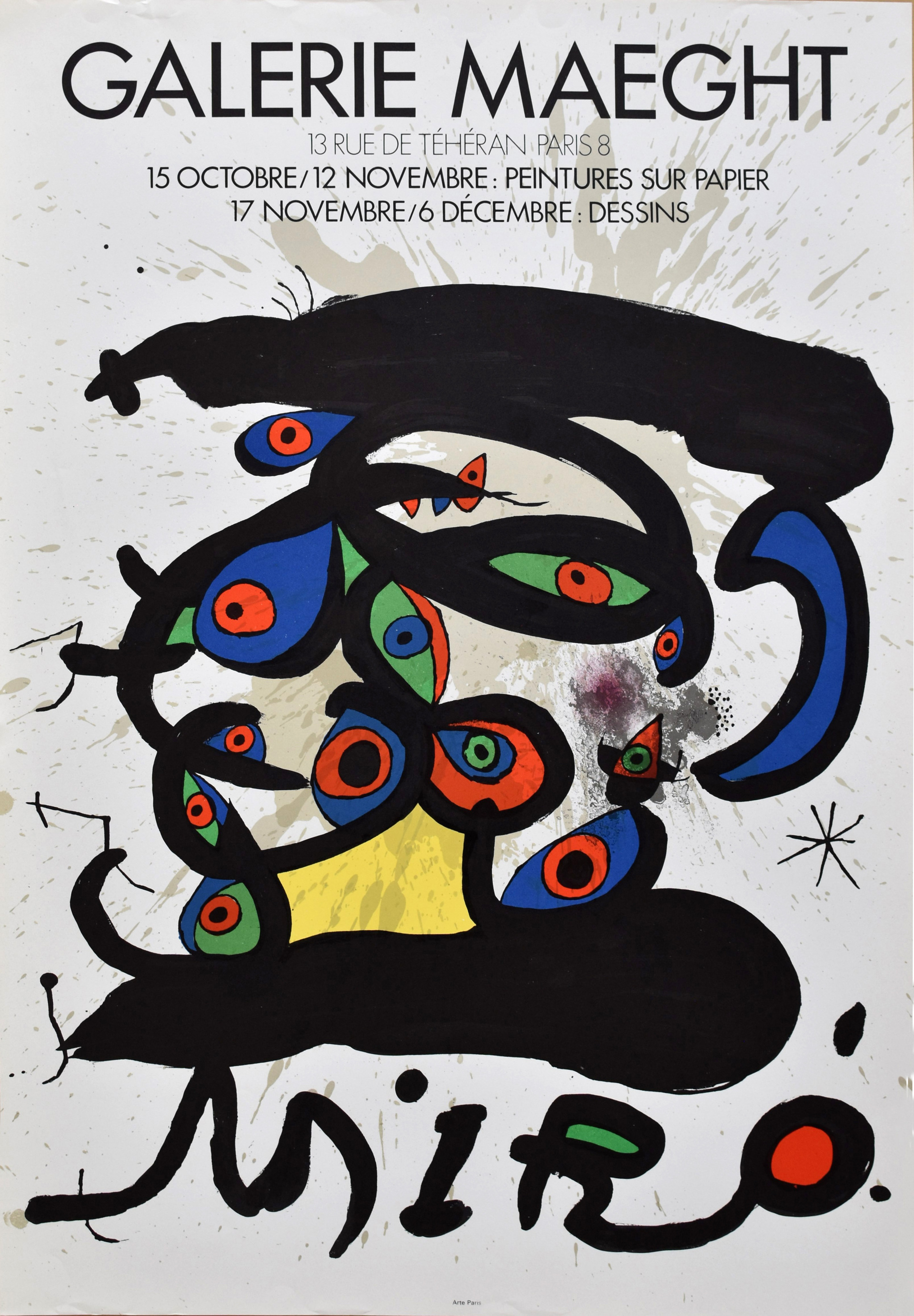 Picazo 51  AUSSTELLUNG »PEINTURES SUR PAPIER - ...