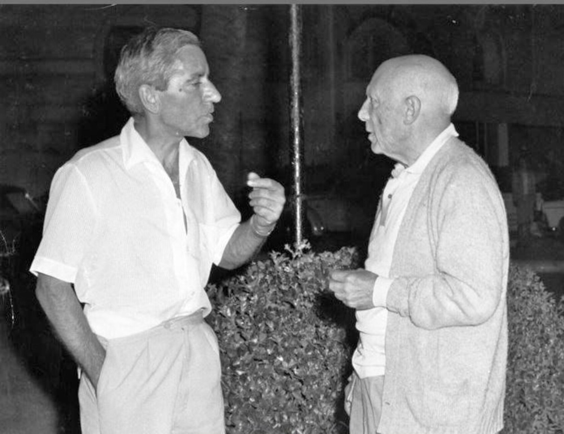 Picasso mit Luis Miguel Dominguin
