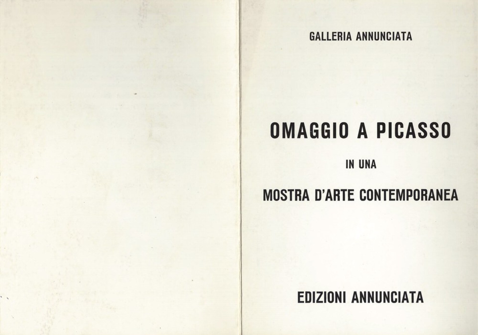 Omaggio a Picasso 1971