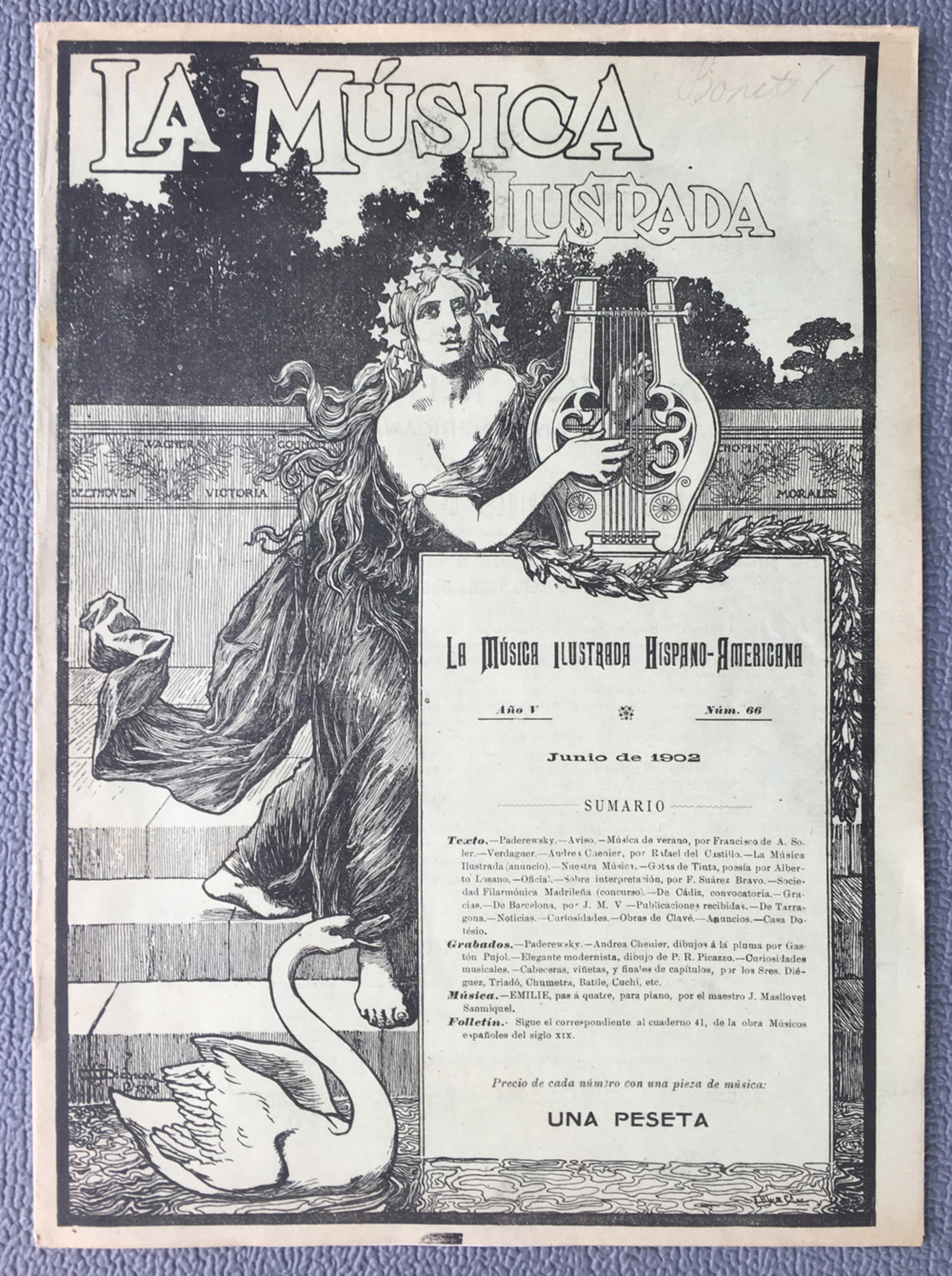 LA MUSICA ILUSTRADA  - JUNI 1902