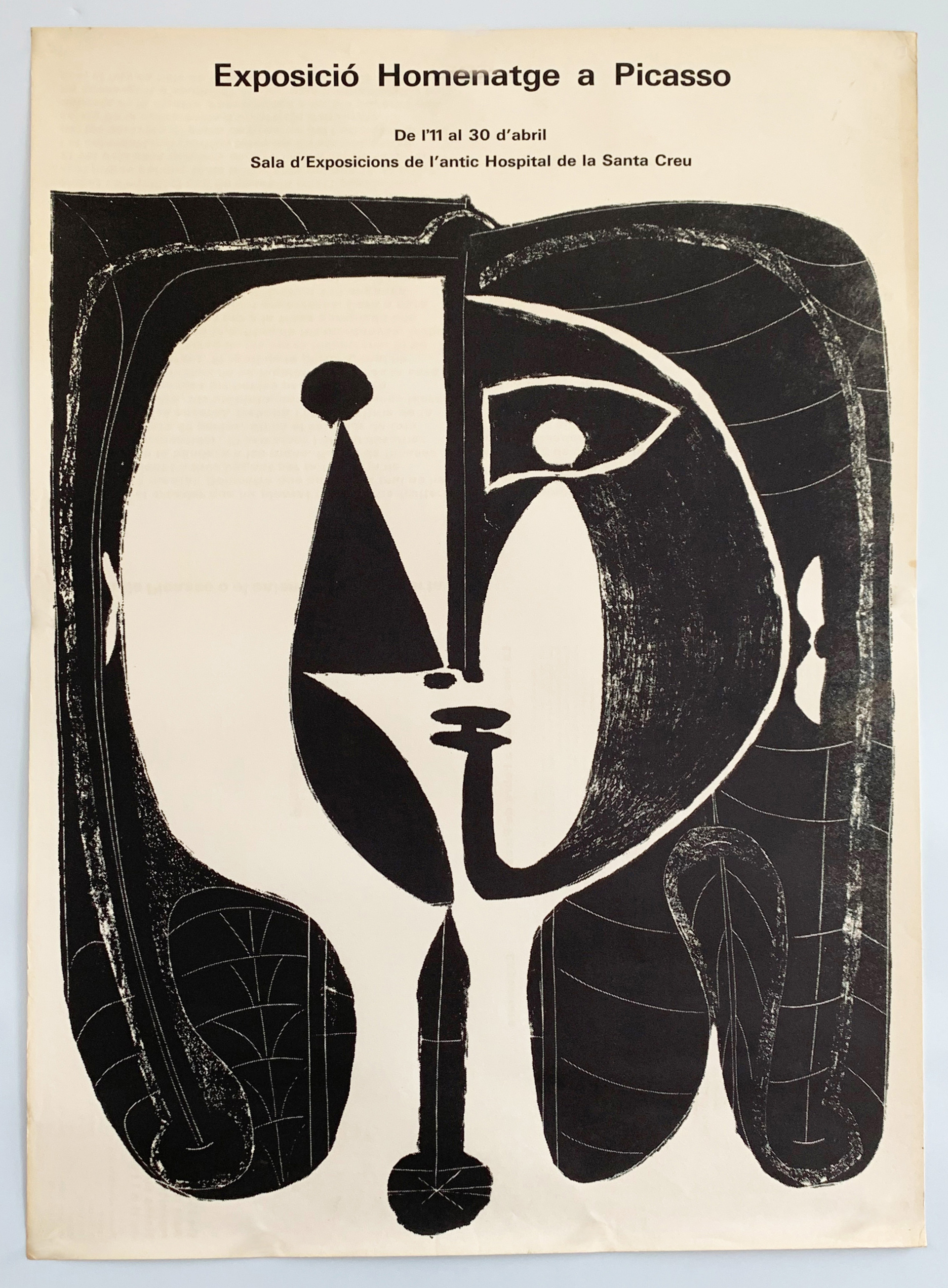 Ausstellung zu Ehren von Picasso, Stilisierte F...