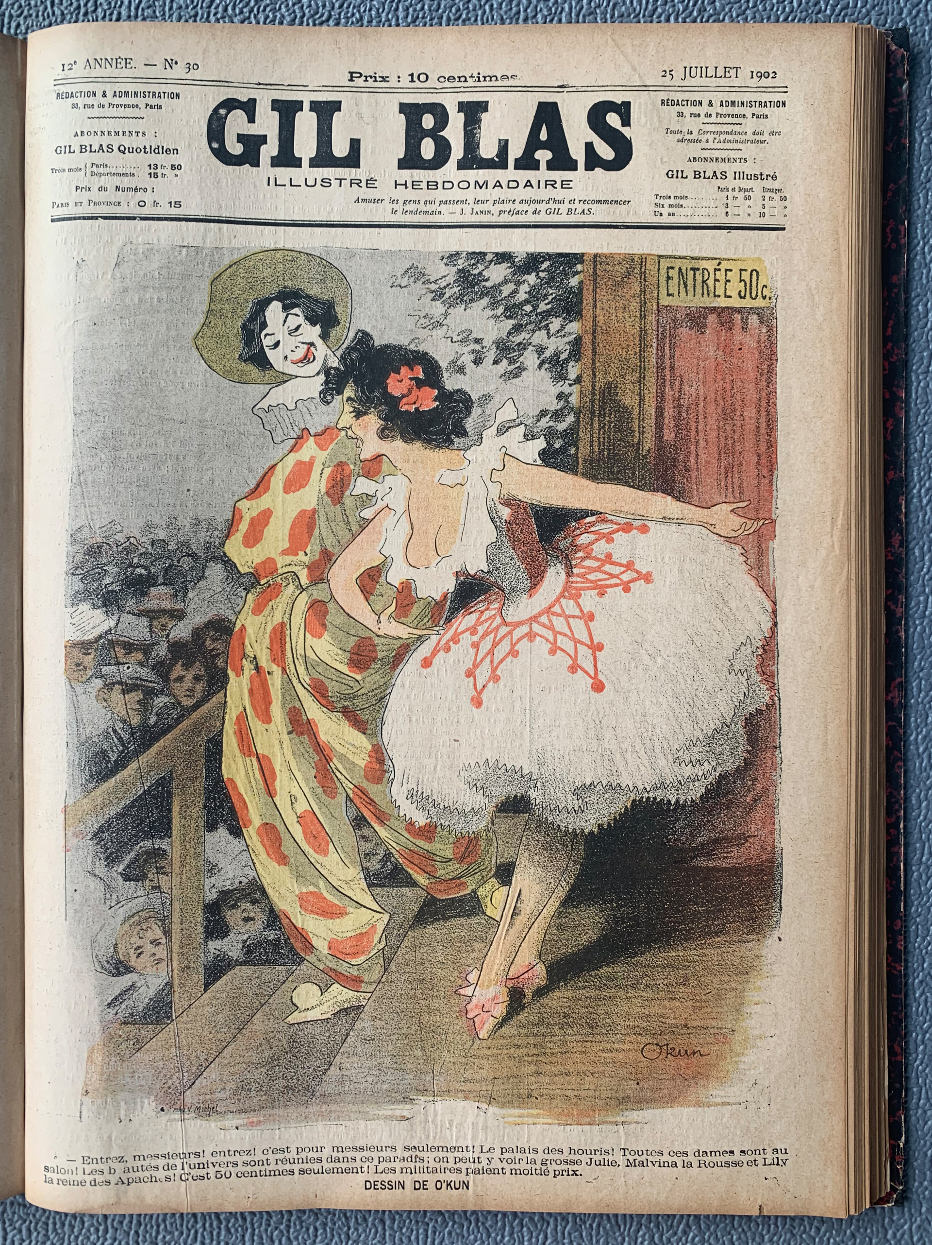 Gil Blas Nr. 30 - 25. Juli 1902