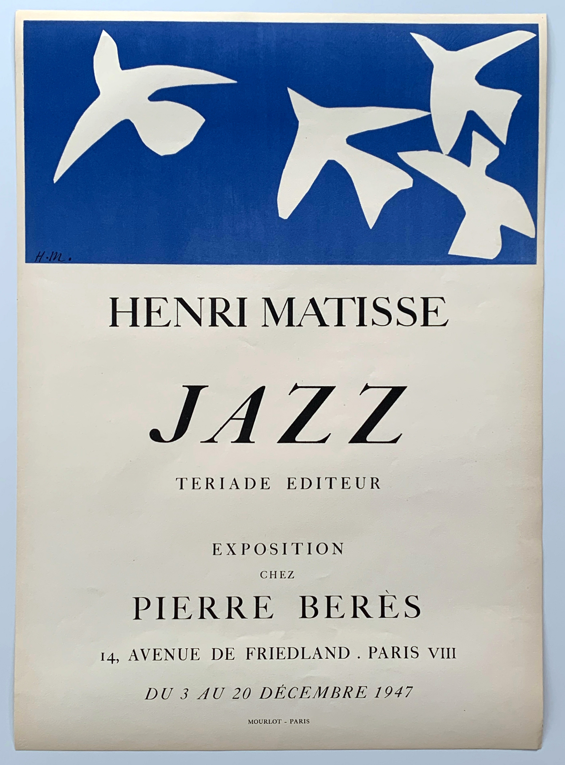 Jazz - Exposition chez Pierre Beres, 1947