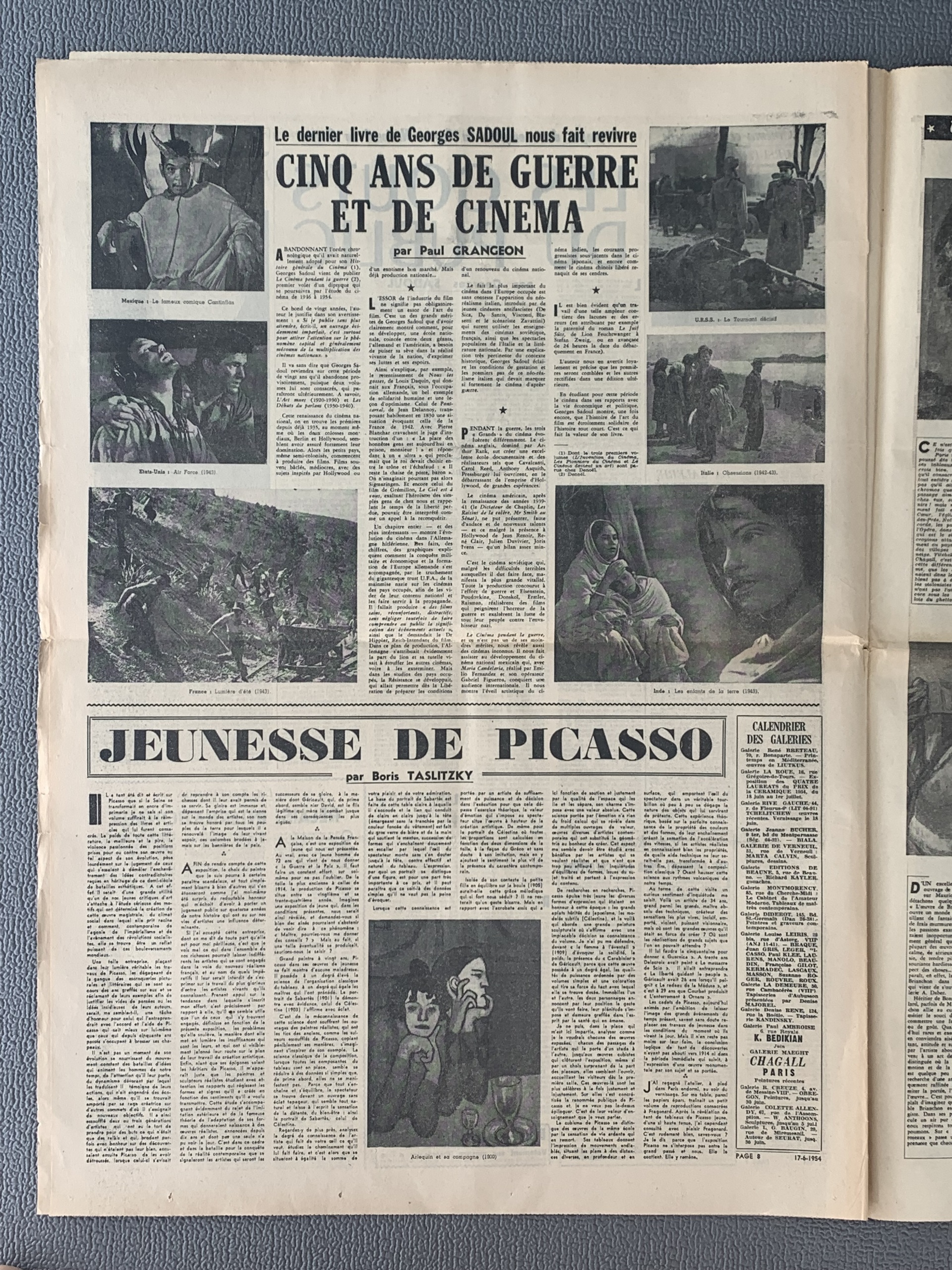 Les Lettres francaises  521 -  17. -  24. 6. 19...