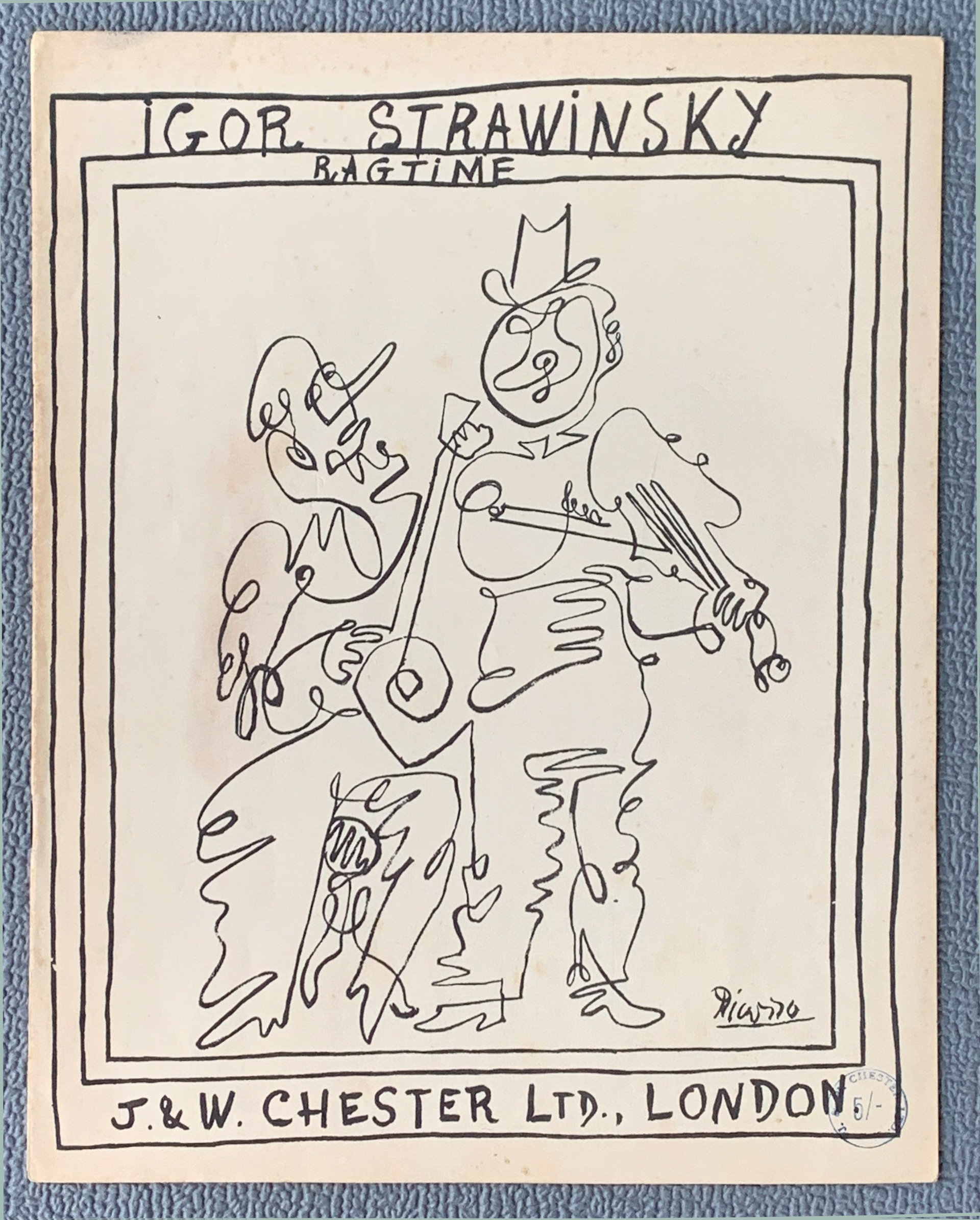 Igor Strawinsky  -  Rag-Time 1922