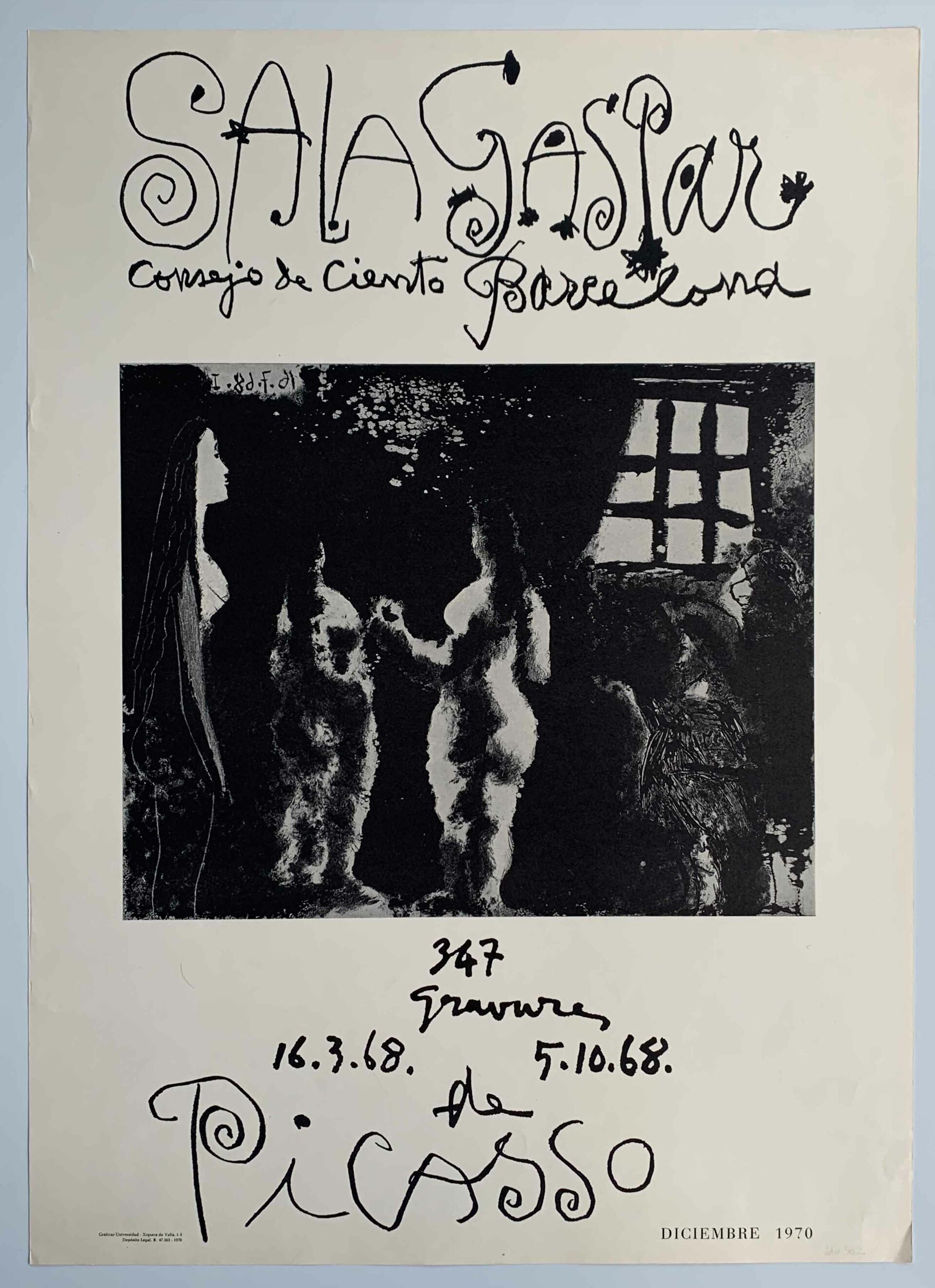 347 Graphiken 16.3.68 - 5.10.68 - an Goya denke...