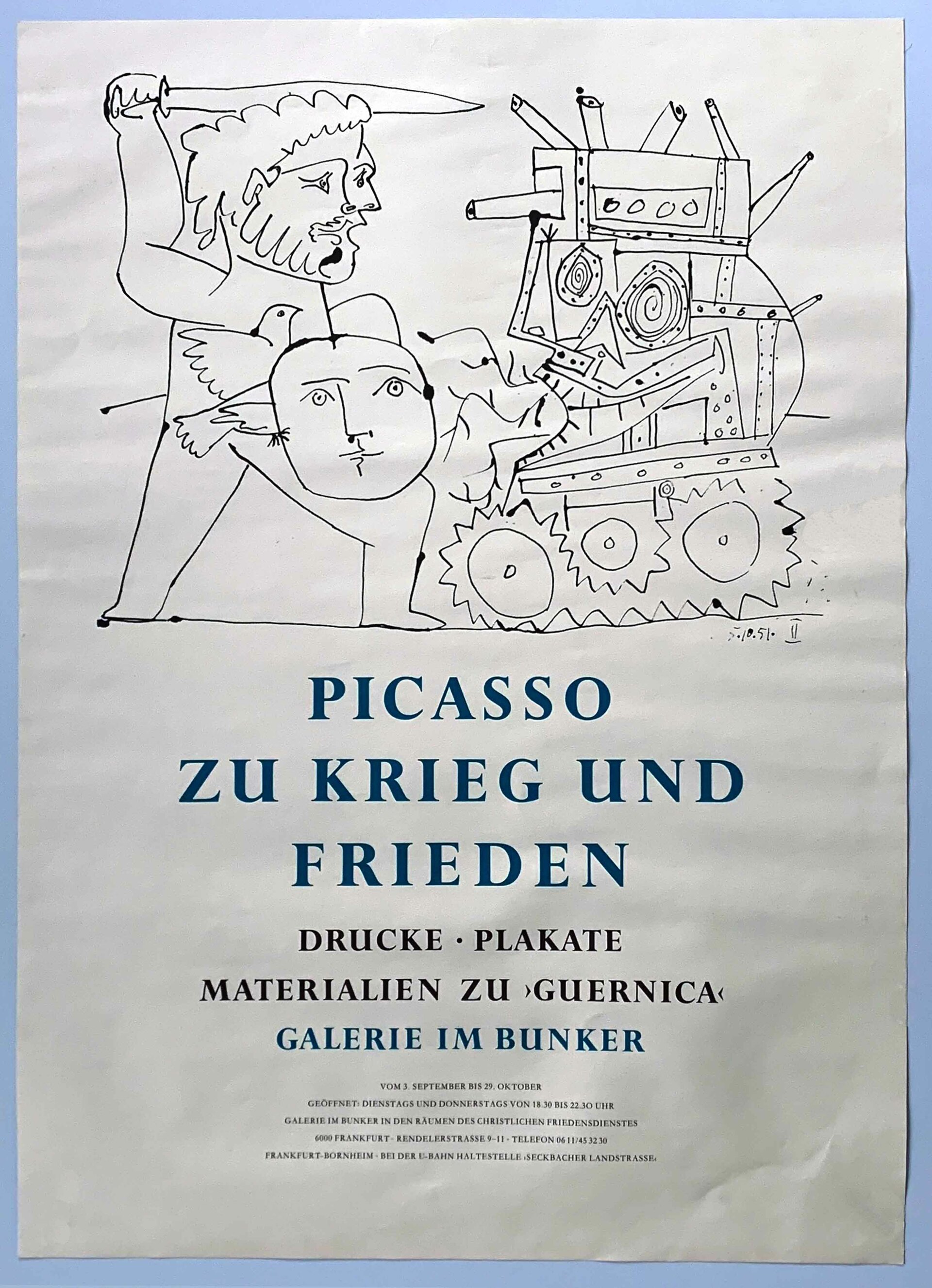 Picasso- Zu Krieg und Frieden