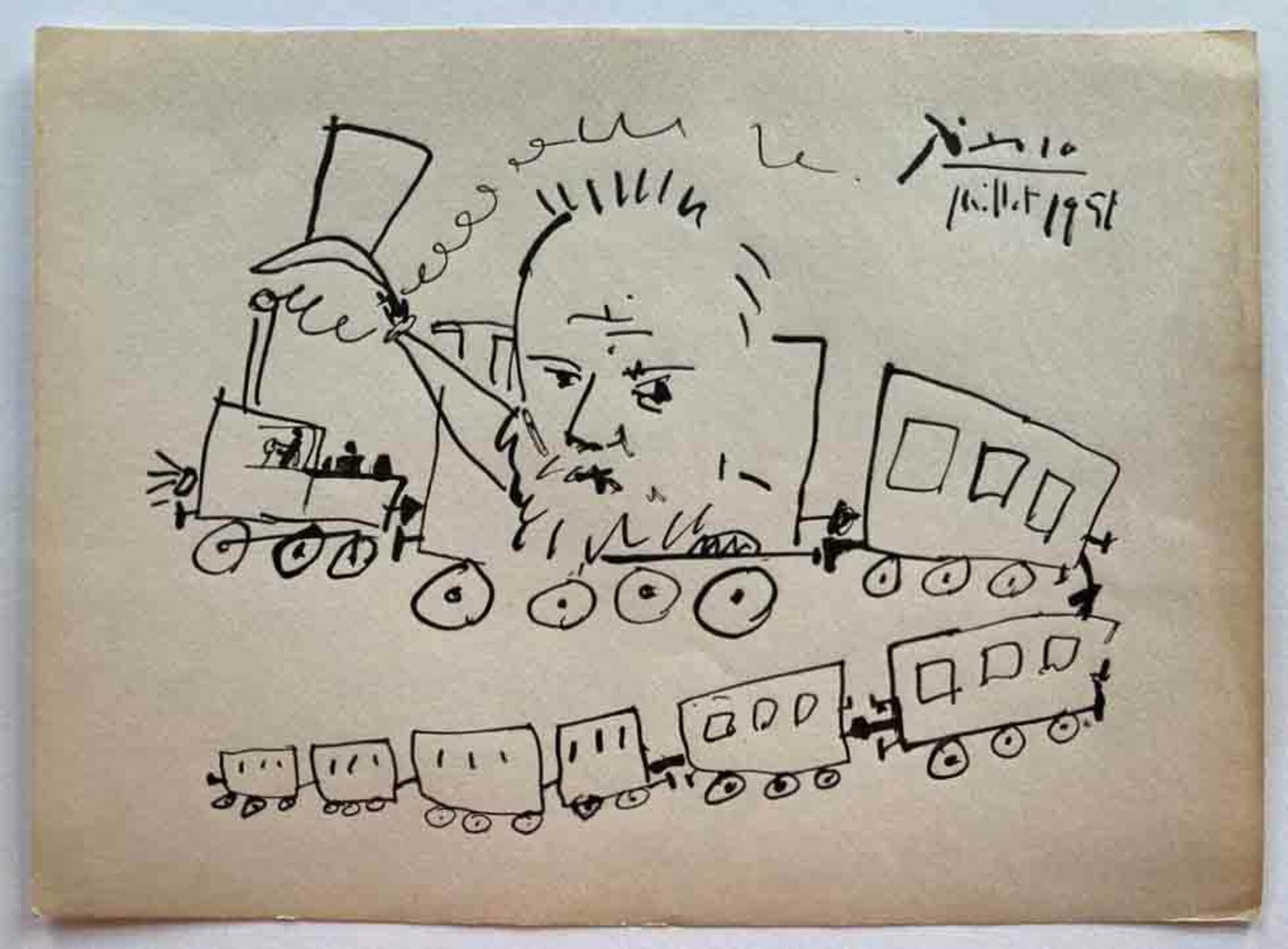 Le Train - Victor Hugo et le Voyage - Picasso