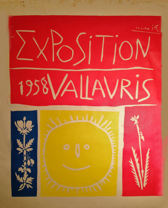 Ausstellung Vallauris 1958 „Sonne und Pflanzen“...