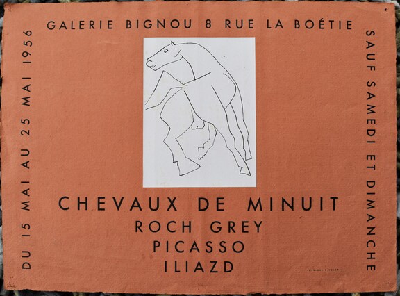 Mitternachtspferde Roch, Grey, Picasso, Iliazd...