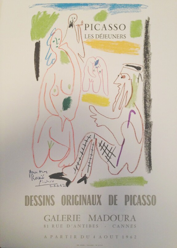 Picasso, Die Mahlzeiten - Originalzeichnungen v...