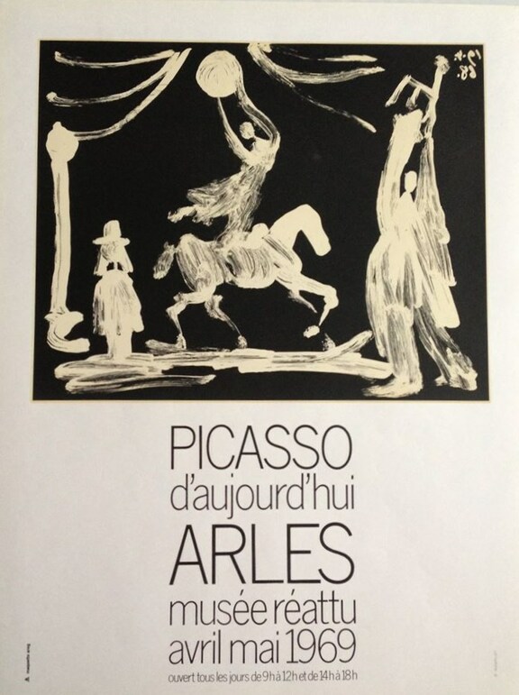 Picasso heute, Zirkusreiterin, Clown und Pierro...