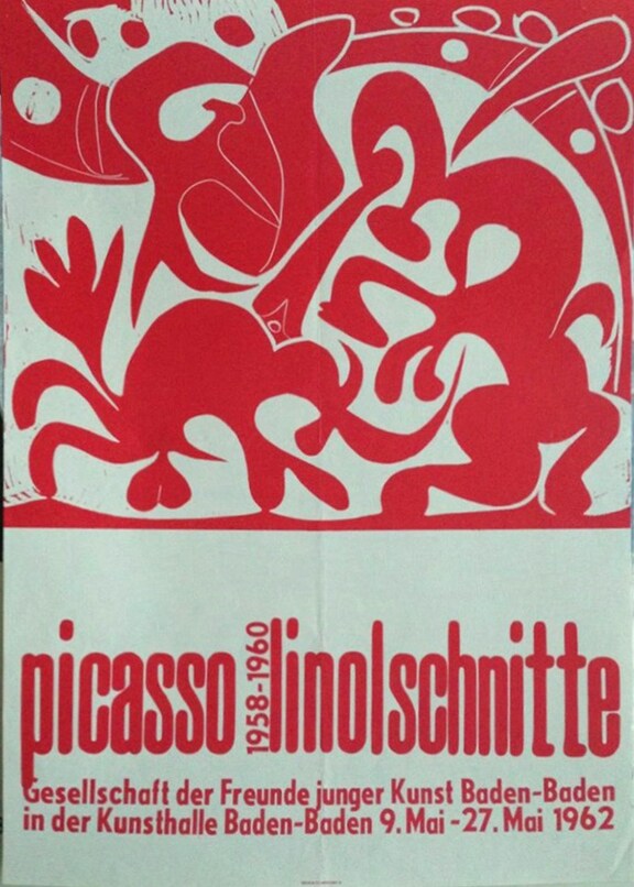 Picasso, Linolschnitte 1958 - 1960 CZW dtv 213