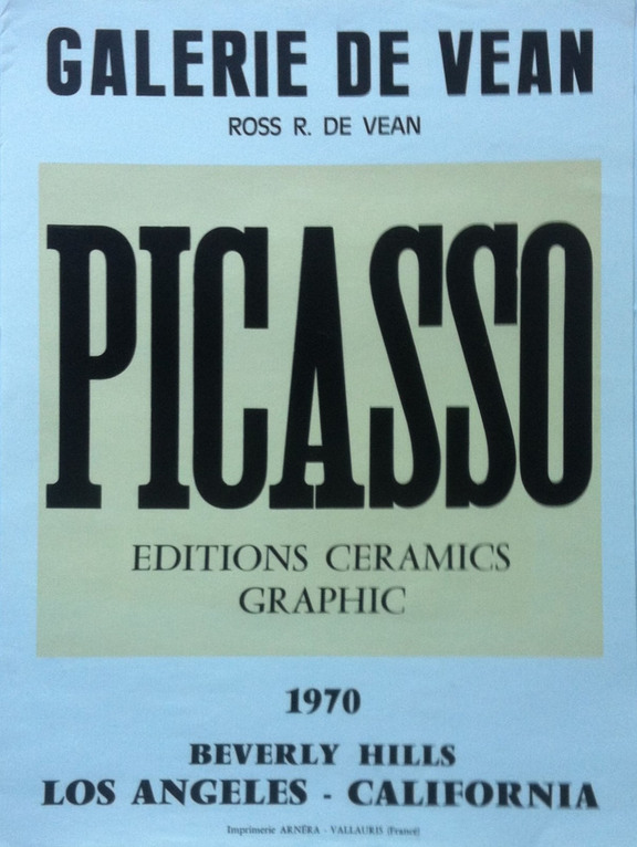 Picasso Editions Ceramics Graphic