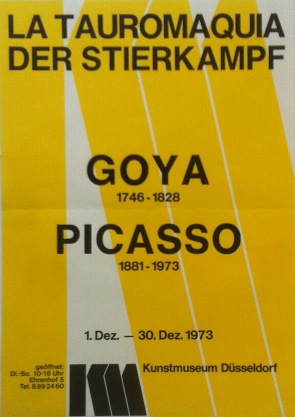 LaTauromaquia  - der Stierkampf Goya - Picasso 