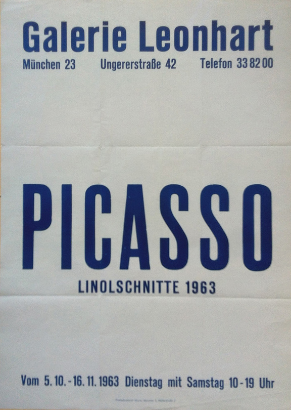 Picasso, Linolschnitte 1963
CZW dtv 463