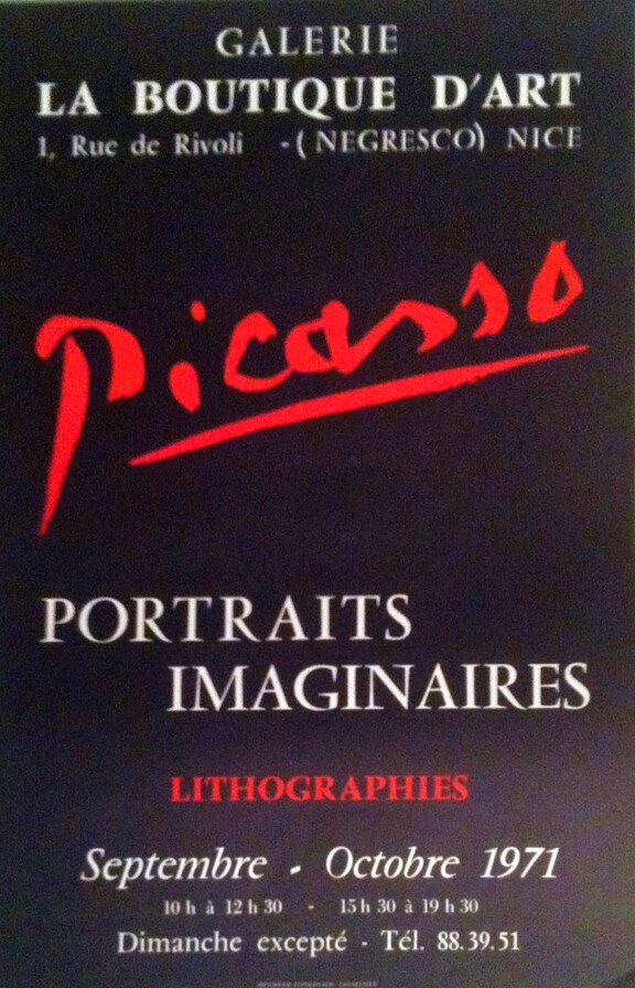 Picasso Portraits Imaginaires - Lithographies 