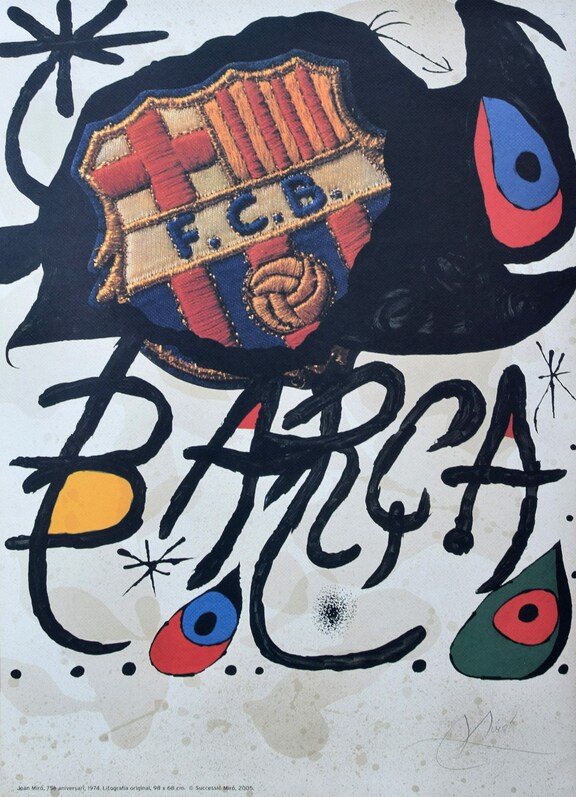 »FUTBOL CLUB BARCELONA«. 1974
Picazo 82 vor de...