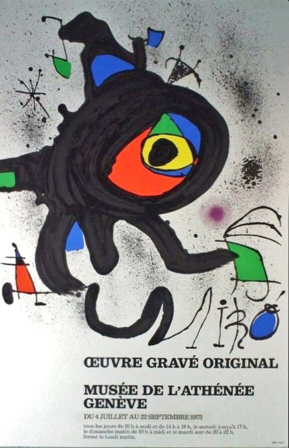 AUSSTELLUNG »OEUVRE GRAVÉ ORIGINAL«. 1975
Pica...