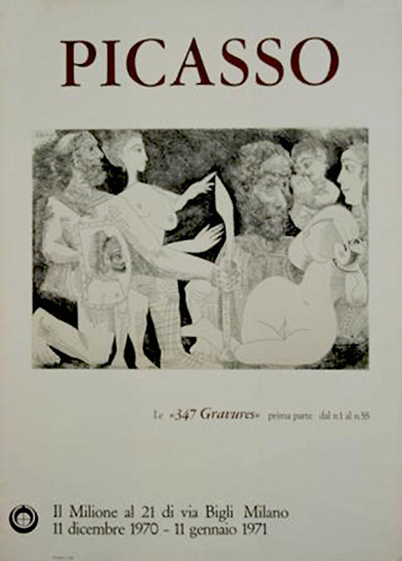 Picassos 347 Graphiken, erster Teil Nr. 1-55, C...