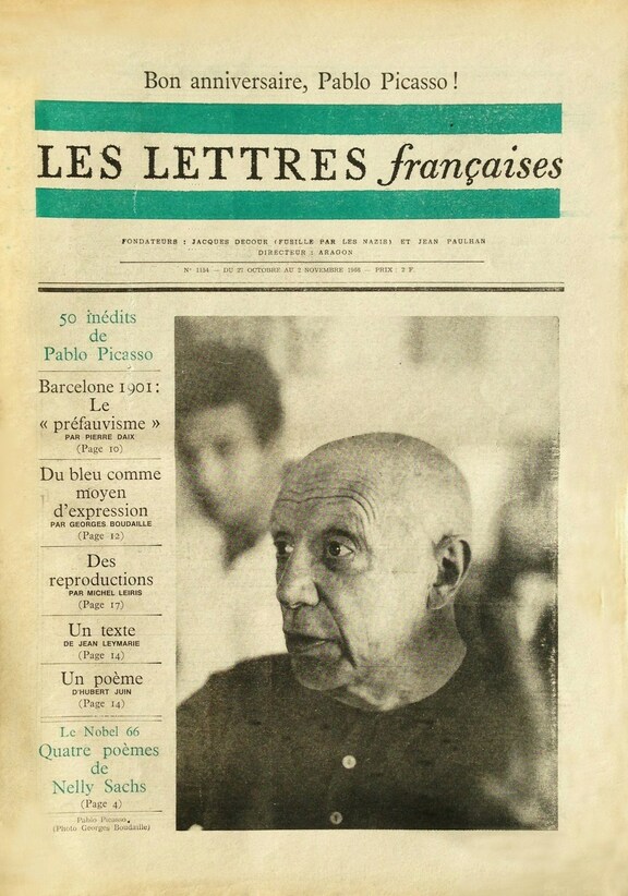 Les Lettres francaises 27.Oct.-2.Nov.1966, Nr 1154