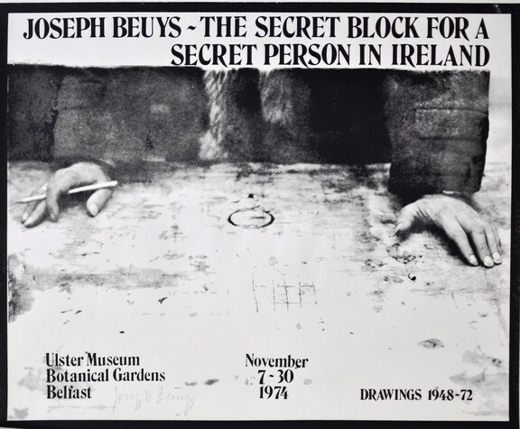 JOSEPH BEUYS - THE SECRET BLOCK FOR A SECRET PE...