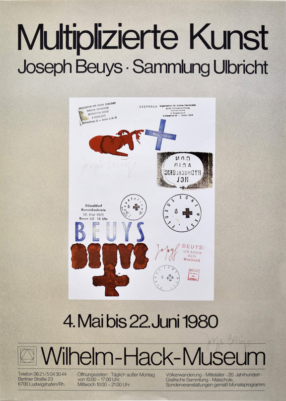Multiplizierte Kunst, Joseph Beuys - Sammlung U...