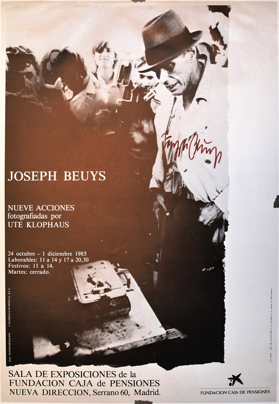 Joseph Beuys - Nueve Acciones fotografiadas por...