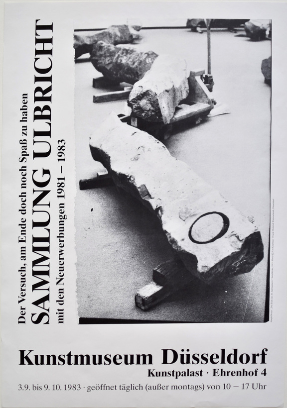 Sammlung Ulbricht mit den Neuerwerbungen 1981-1983
