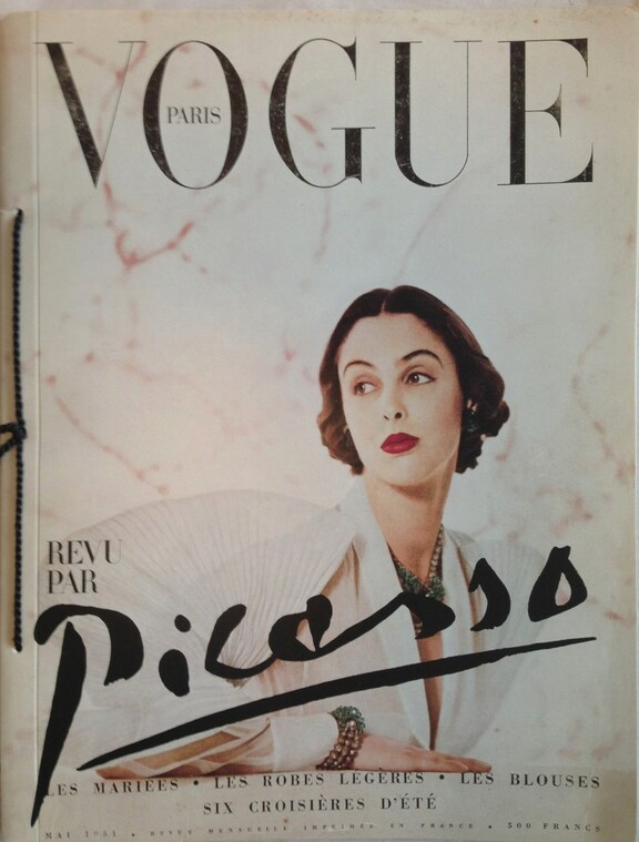 Vogue - bearbeitet von Picasso 