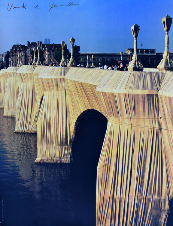 Pont Neuf   handsign. Christo et Jeanne-Claude