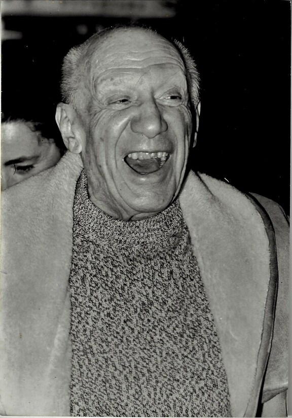 Picasso “Jovial“  in Nizza, 29. April 1971