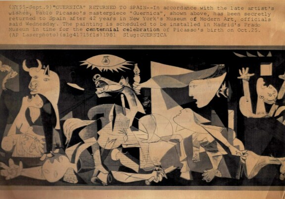 Guernica kehrt nach Spanien zurück