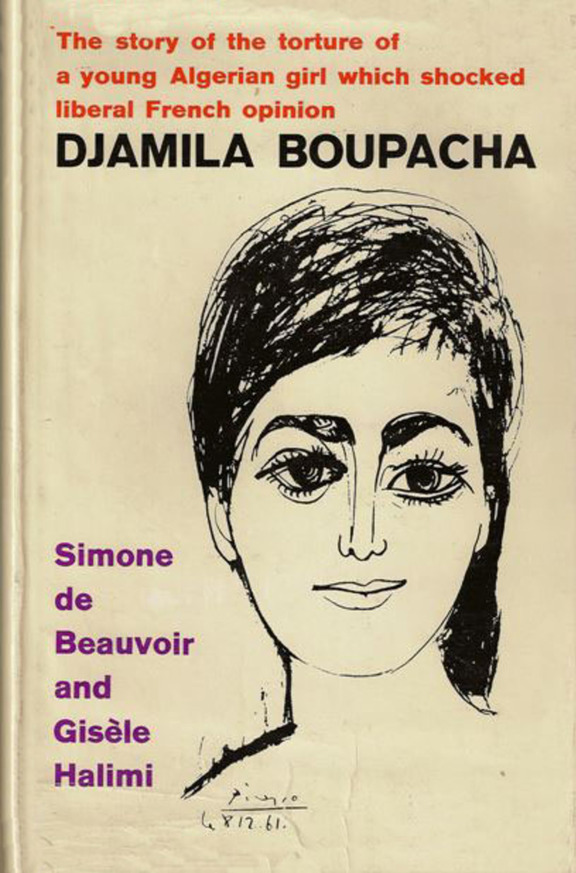 Djamila Boupacha - Titelbild v. Picasso