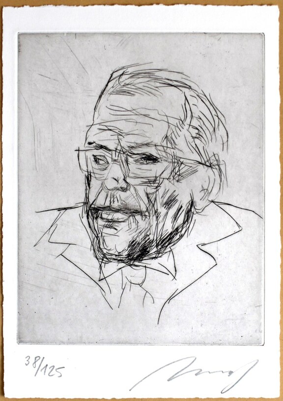 Portrait Erwin Ringel 1985, Lewin1037 