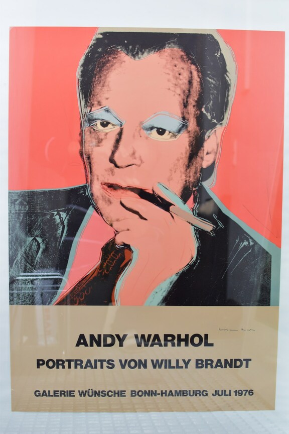 Portraits von Willy Brandt, handsigniert Brandt