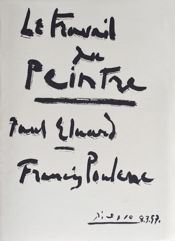 Le travail du peintre, Francis Poulenc