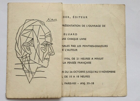 Paul Eluard - Un poeme dans chaque livre 1956