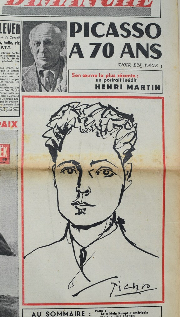 L´Humanite Henri Martin  -  28.Okt.1951, Nr. 161