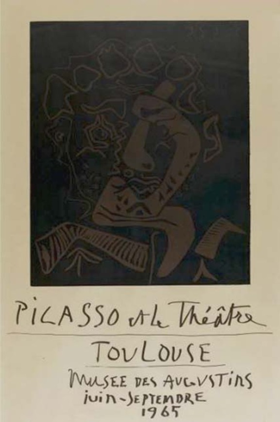 Picasso und das Theater - Kopf des Histrion ode...