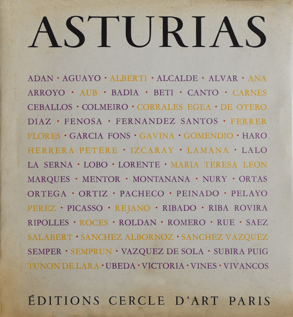 Asturias, von mehrerer Mitautoren signiert und ...