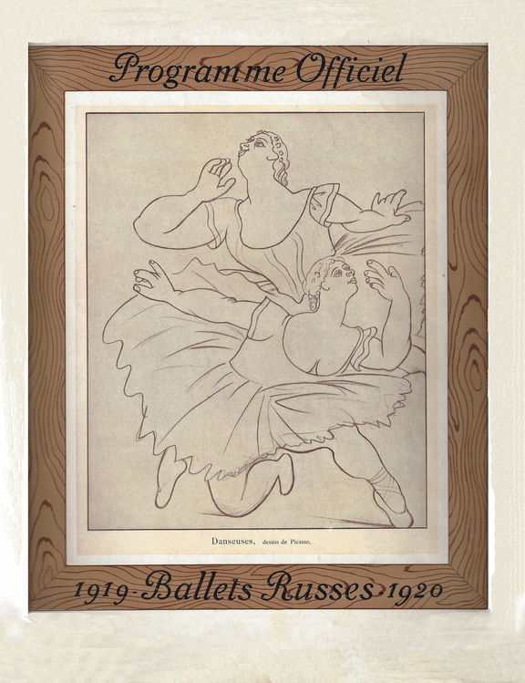 Ballets russes 1919-1920 - Programme Officiel