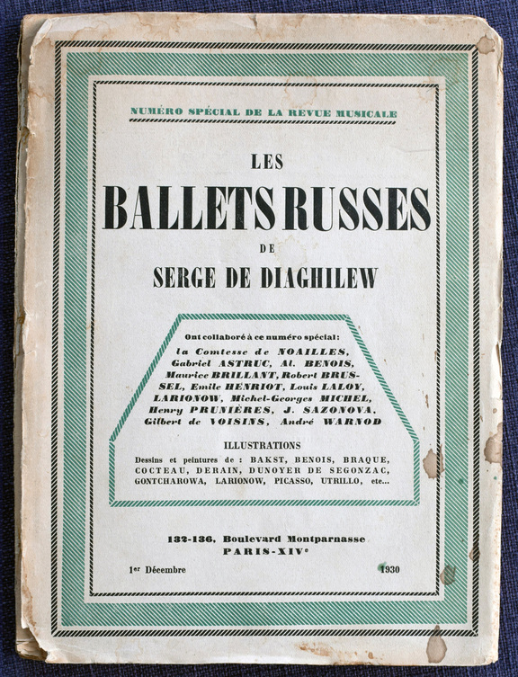 Ballets Russes - Diaghilew, Dezember 1930