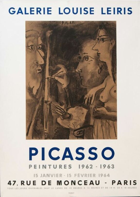 Picasso, Gemälde 1962 – 1963CZW dtv 231