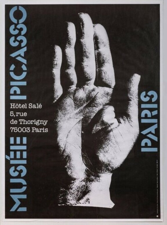 Die Hand Picassos -Brassai - großes Plakat - R... Die Hand Picassos -Brassai - großes Plakat - R...