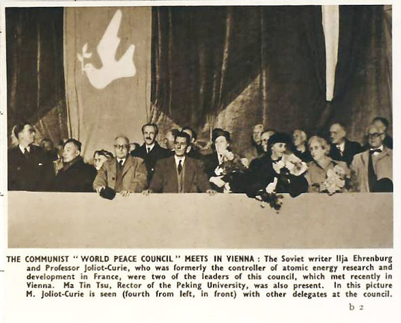 1951 Communist World Peace Council Meets In Vie...