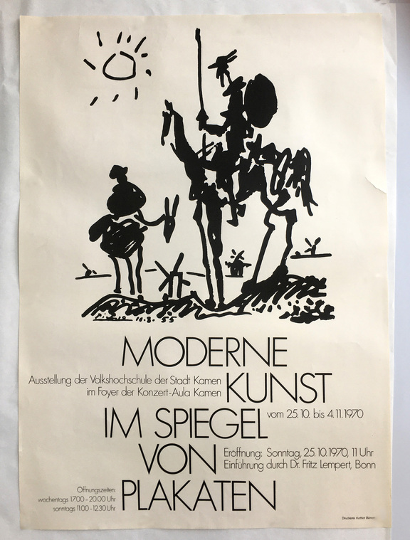 Moderne Kunst im Spiegel von Plakaten, CZW dtv ...
